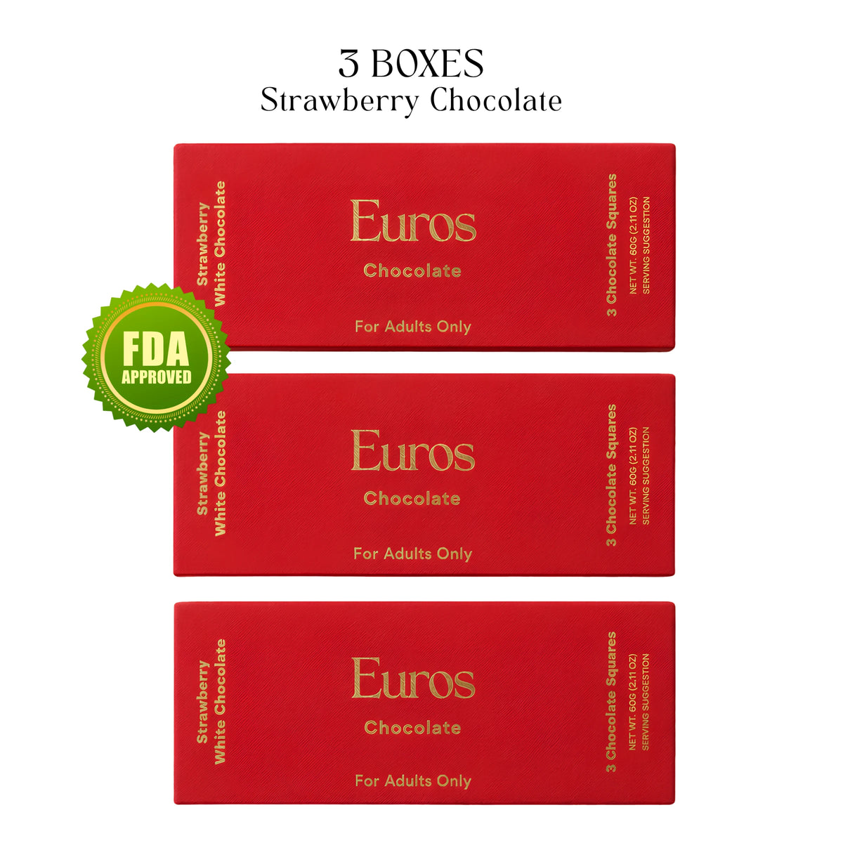 Euros Strawberry Chocolate