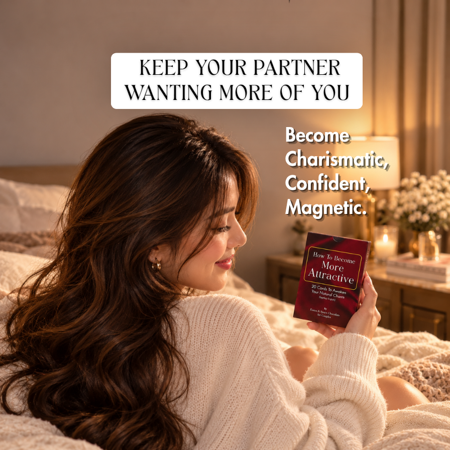 Attraction Cards for Love & Dating | 20 Cards to Become Charismatic, Magnetic, Confident, & For Relationship Tips | English & Taglish
