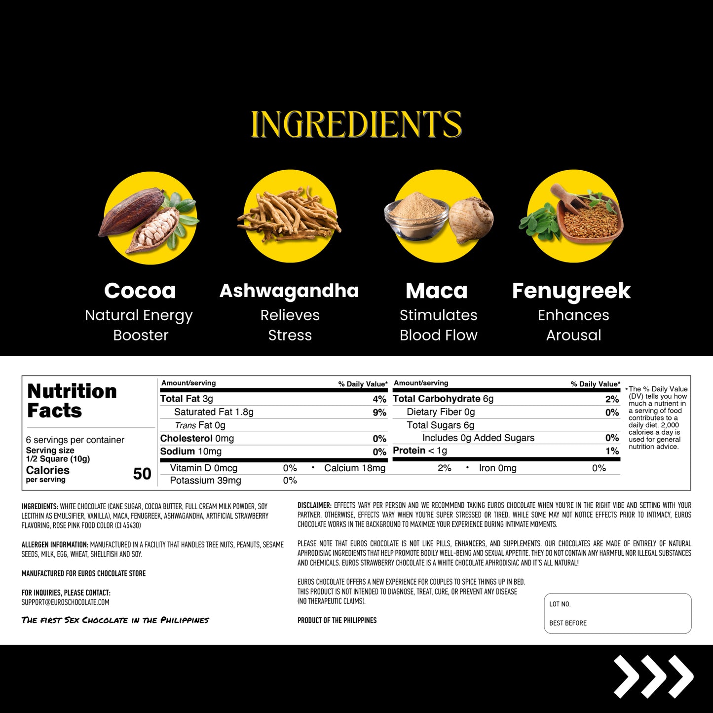 Euros Strawberry Chocolate